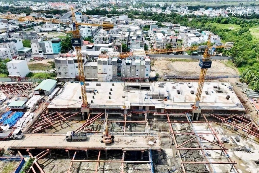 Cập nhật tiến độ xây dựng dự án Khải Hoàn Prime